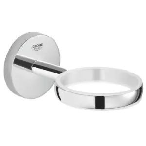 Image of Grohe BauCosmopolitan Wall Mount Glass/Soap Dish Holder