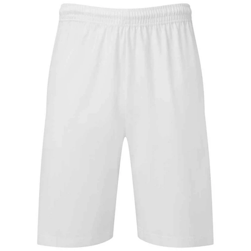 Image of Fruit Of The Loom Iconic 195 Jersey Shorts White