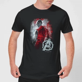 Image of Avengers Endgame Nebula Brushed Mens T-Shirt - Black - 3XL - Black