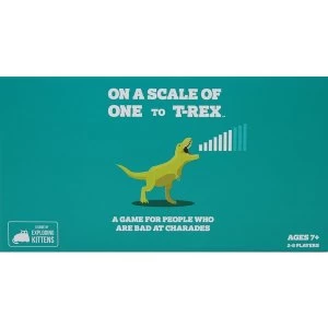 Image of On A Scale of One to T-Rex Card Game