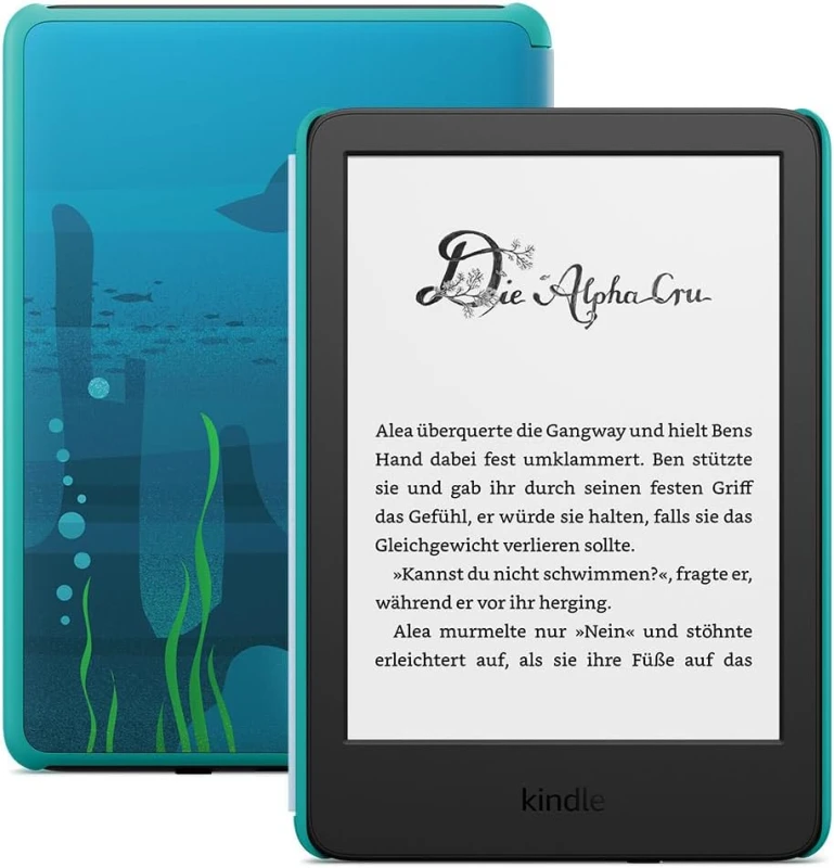 Image of Amazon Kindle Kids e-book reader Touch Screen 16GB WiFi Blue