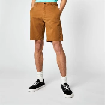 Jack Wills Slim Chino Shorts - Tobacco