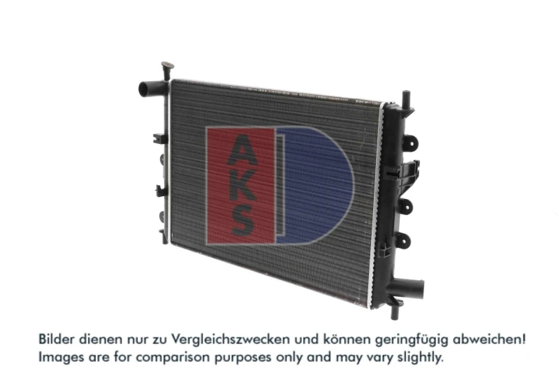 Image of AKS DASIS 090840N Engine radiator Mechanically jointed cooling fins Radiator,engine cooling (470)