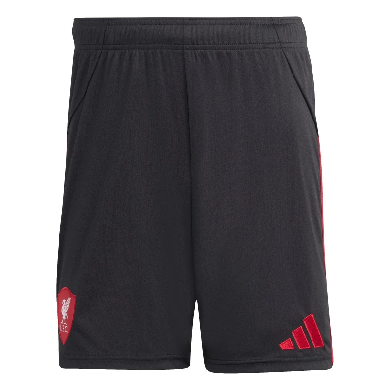 Image of adidas Liverpool Away Shorts 2025 2026 Adults Domestic Replica Shorts S Black 37522603350