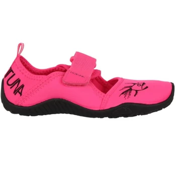 image of Hot Tuna Splasher Strap Childrens Aqua Water Shoes - Pink