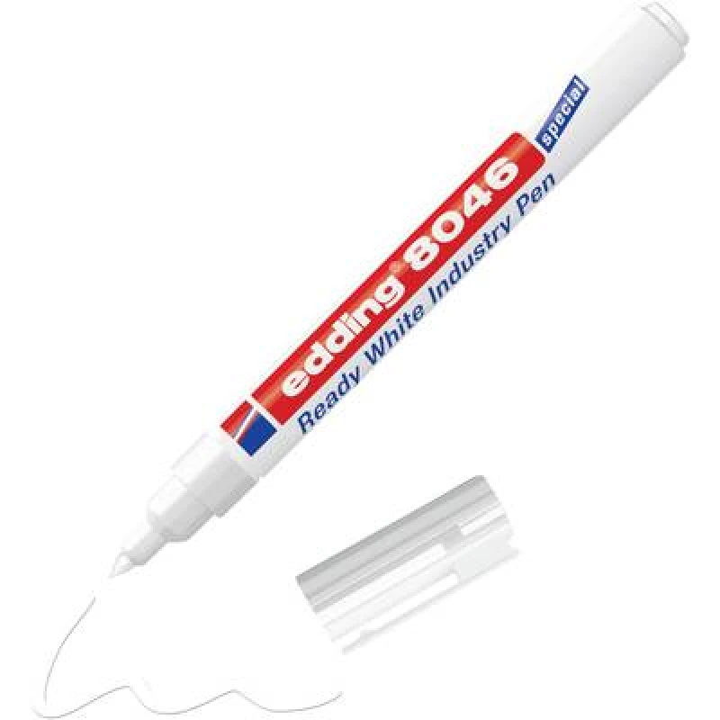 Image of Edding Edding 8046 industry 4-8046049 Industrial marker White waterproof: Yes 4-8046049