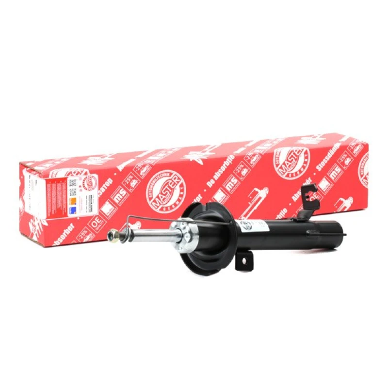 Image of MASTER-SPORT 314679-PCS-MS Shock absorber Front Axle Left, Gas Pressure, Twin-Tube, Suspension Strut, Top pin Shock Absorber (854)