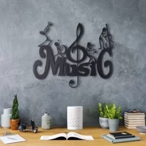 Image of Music Bronze Decorative Metal Wall Accessory