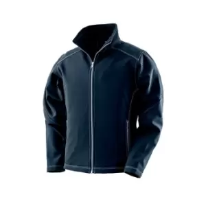 Image of Result Work-Guard Womens/Ladies Treble Stitch Soft Shell Jacket (XXL) (Navy)