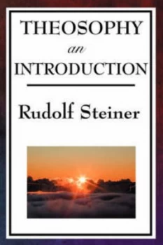 Image of Theosophy an Introduction by Rudolf Steiner Paperback