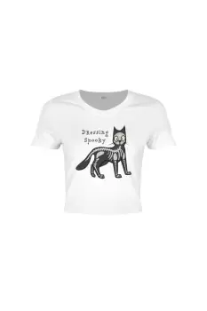 Image of Dressing Spooky Crop Top