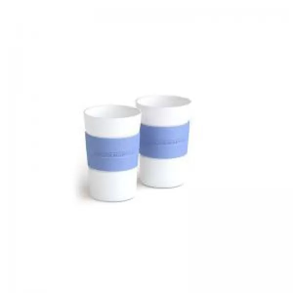 image of Moccamaster 2 Porcelain Coffee Mugs 200ml Pastel Blue 8MMMA025