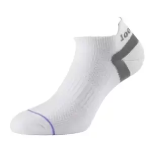 image of 1000 Mile Womens/Ladies Liner Socks (3 UK-5 UK) (White)