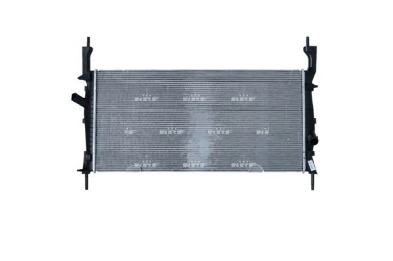 Image of NRF 53746 Engine radiator EASY FIT Brazed cooling fins, Aluminium, with mounting parts Aluminium Radiator,engine cooling (470)