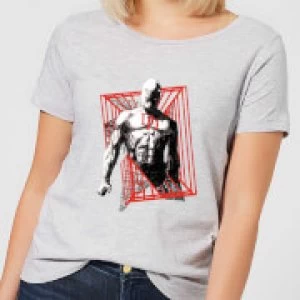 Image of Marvel Knights Daredevil Cage Womens T-Shirt - Grey - L