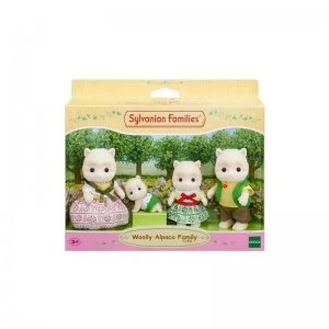 image of Sylvanian Families Woolly Alpaca Family