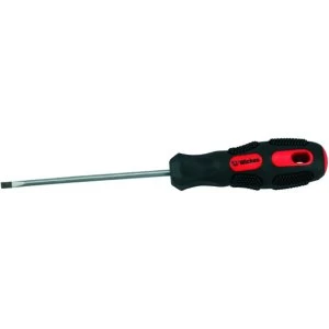 Image of Wickes 3mm Soft Grip Slotted Screwdriver - 75mm