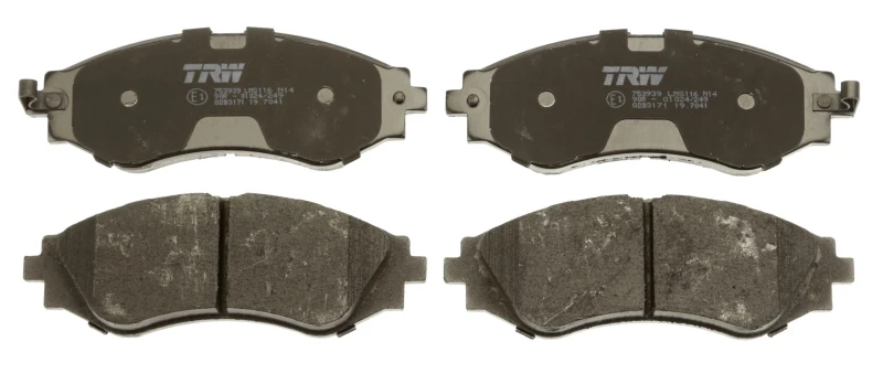 Image of TRW GDB3171 Brake pad set with acoustic wear warning Brake Pad Set,disc brake (402)