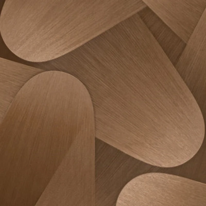 Image of Erismann Elysium Charcoal Bronze Geometric Retro Wallpaper 10423-48