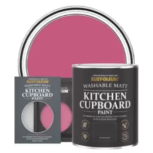 Image of Rust-Oleum Kitchen Cupboard Paint - RASPBERRY RIPPLE - 750ml