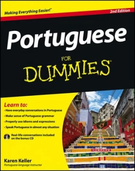 Image of Portuguese for Dummies by Karen Keller Book