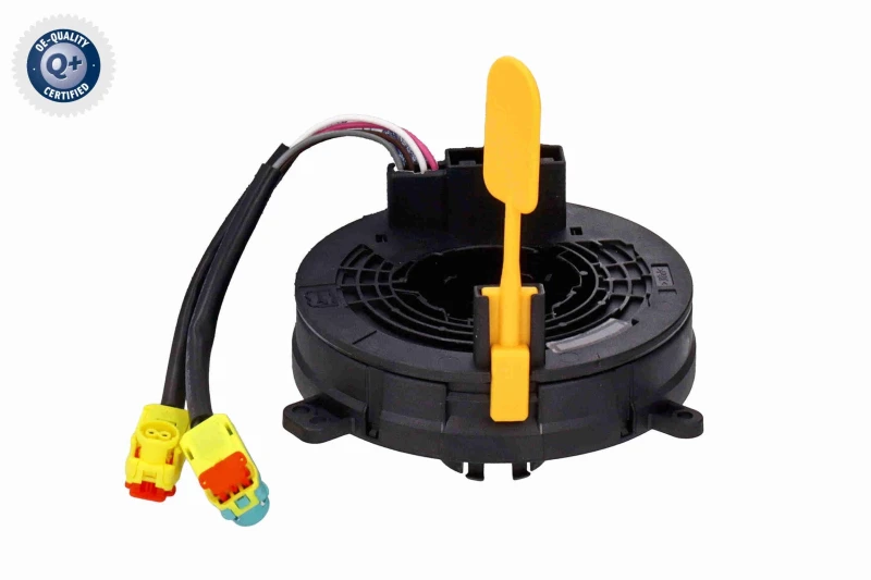 Image of VEMO Clock spring for steering wheel VEMO V51-72-0319
