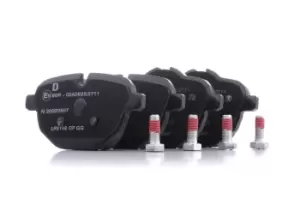 Image of DELPHI Brake pad set BMW LP2162 34206877648,34206879857,34212449288 34212449289,34212456869,34216788284,34216796741,3421679819,34216798193,34216798819