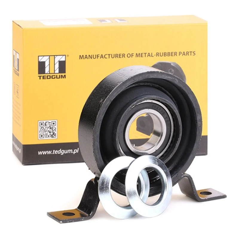 Image of TEDGUM 01165286 Suspension, drive shaft Rear, with bearing(s) Suspension,drive shaft (1420)