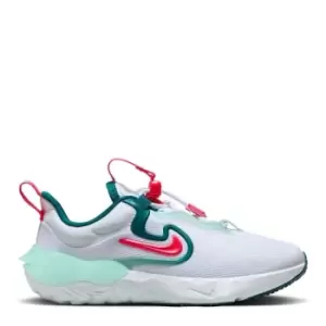 image of Nike Run Flow Little Kids Easy On/Off Shoes - White