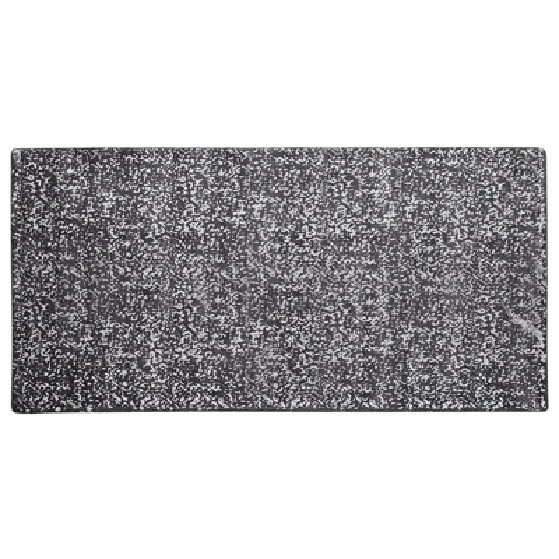 Image of Beliani Rug Esel Silver 80 X 150 Cm Viscose