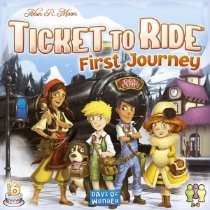 Image of Ticket to Ride First Journey Europe Edition