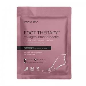 image of BeautyPro Foot Therapy Collagen Infused Bootie