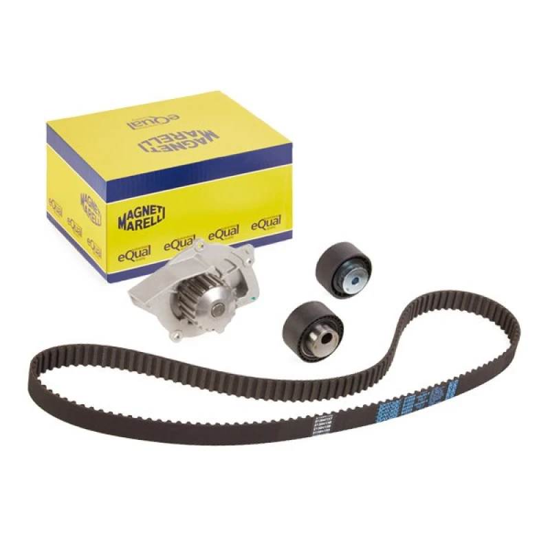 Image of MAGNETI MARELLI Water pump and timing belt kit MAGNETI MARELLI 132011160062