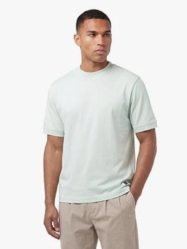 Image of Luke 1977 Mens Dapper Schnapper T-Shirt in Light Green Size: Medium Light Green Male M