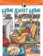 Image of creative haven home sweet home coloring book