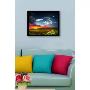 Image of SC1167 Multicolor Decorative Framed MDF Painting