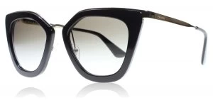 image of Prada 53SS Sunglasses Black - gold 1AB0A7