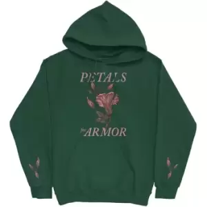 image of Hayley Williams - Petals Unisex XX-Large Pullover Hoodie - Green