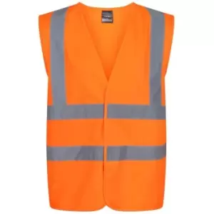 Image of Regatta Mens Hi-Vis Vest (XXL) (Orange)