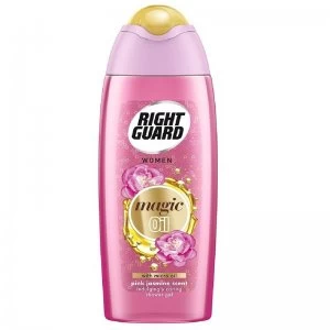 image of Right Guard Women Magic Oil Pink Jasmine Shower Gel 250ml