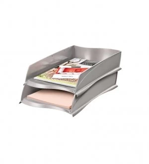 image of CEP Ellypse Xtra Strong Taupe Letter Tray 1003000201