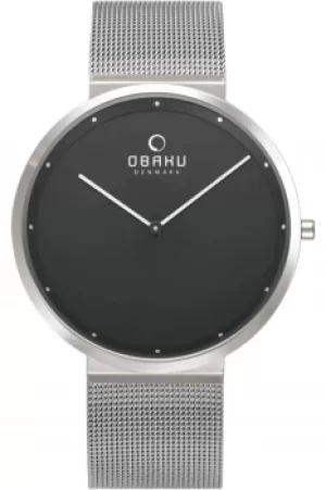 image of Obaku Papir Onyx Watch V230GXCBMC