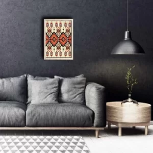 Image of KCT-019 Multicolor Decorative Framed MDF Painting