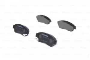 Image of Bosch 0986461123 BP574 Brake Pad Set Disc Brake Front Axle
