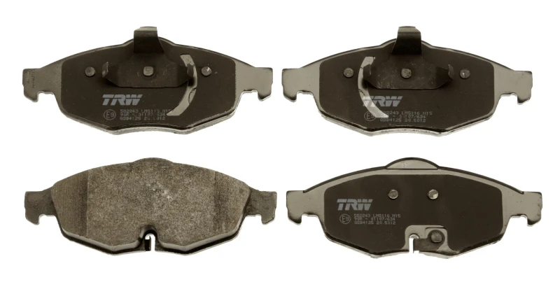 Image of TRW GDB4125 Brake pad set incl. wear warning contact Brake Pad Set,disc brake (402)