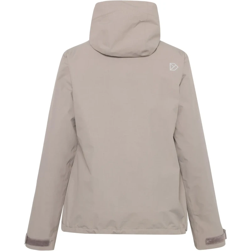 Image of Womens hooded jacket Didriksons Trinya Marron Female 36