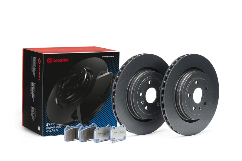 Image of BREMBO Brake discs and pads set BREMBO KT 08 023