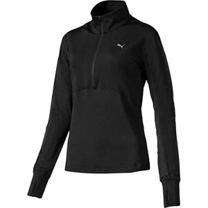 PUMA Ignite 1/4 Zip Training Top Black Medium