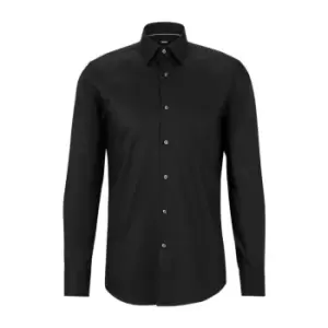 Image of Boss Hank Long Sleeve Shirt - Black