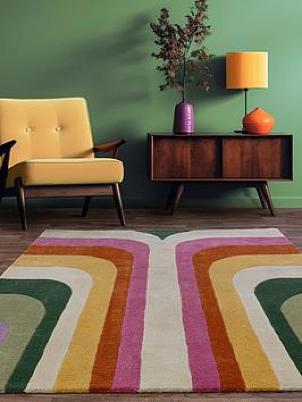 Image of Asiatic Romy 120X170Cm 01 Retro Pink Rug, Pink ROMY1201700001